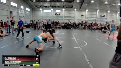 165 lbs Round 1 (6 Team) - Eli Tedrow, Youngstown Elite vs Gunnar Gossett, The Wrestling Mill