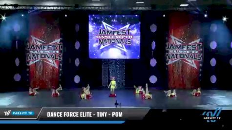 Dance Force Elite - Tiny - Pom [2021 Tiny - Pom Day 2] 2021 JAMfest: Dance Super Nationals