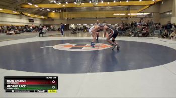 157 lbs Cons. Round 3 - George Racz, Alfred State vs Ryan Bachar, Waynesburg