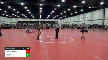 90 lbs Consolation - Joseph Curry, OH vs Danny Accomando, CT