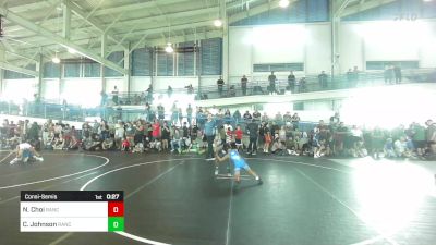 58 lbs Consolation - Noah Choi, Rancho Bernardo WC vs Caleb Johnson, Rancho Bernardo WC