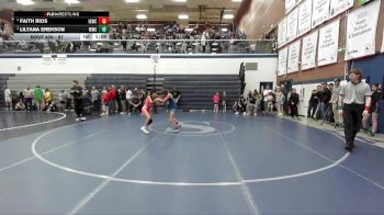 87 lbs 1st Place Match - Faith Rios, Idaho Gold Wrestling Club vs Lilyana Erekson, McCall Wrestling Club