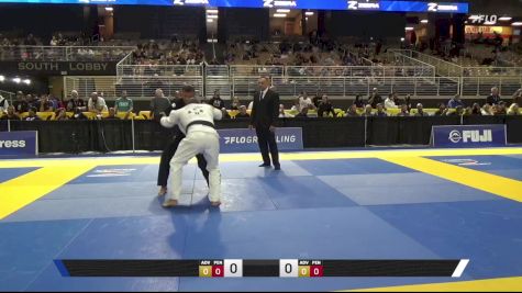 José Augusto Rocha Da Silva vs Paulo Cesar Fernandes Burgareli 2025 Pan Jiu Jitsu IBJJF Championship