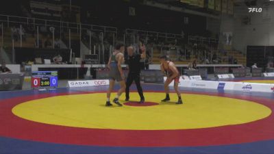 70kg 5th Place Match - Mason Van Zantvoort, Guelph Wrestling Club vs Max Kershaw, Saskatoon Junior Huskies