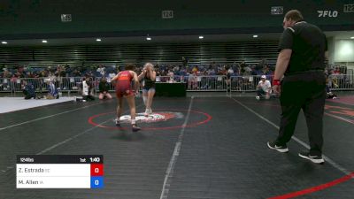 124 lbs Semifinal - Zao Estrada, SC vs Molly Allen, IA