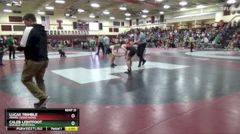 JV-6 lbs Quarterfinal - Caleb Lightfoot, Dubuque Hempstead vs Lucas Trimble, Prairie, Cedar Rapids