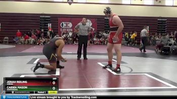 285 lbs Cons. Round 1 - Jonah Reiling, Lisbon vs Caiden Mason, Harrisburg
