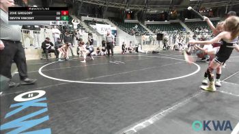 92 lbs Rr Rnd 2 - Zoie Gregory, SE Girls vs Devyn Vincent, SW Girls