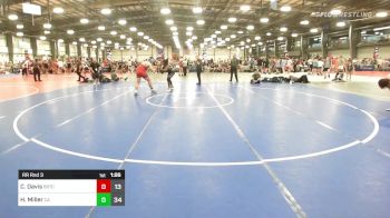 195 lbs Rr Rnd 3 - Chris Davis, BRTC vs Hunter Miller, Combat Athletics Red