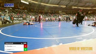 145 lbs Consi Of 8 #2 - David Standen, Nebraska Wrestling Academy vs Luke Lucero, ReZults Wrestling