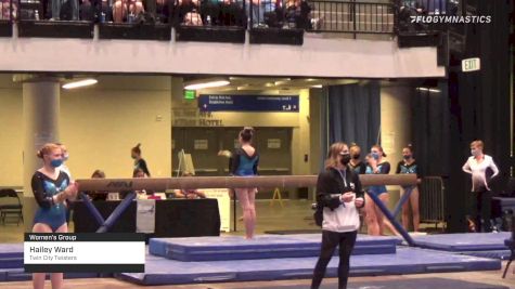 Hailey Ward - Women's Group, Twin City Twisters - 2021 Women's Xcel Region 4 Championships