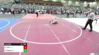 116 lbs Semifinal - Ridge Cote, Ronan Chiefs And Maidens vs Ej Sheeran, Nor-Cal Inferno