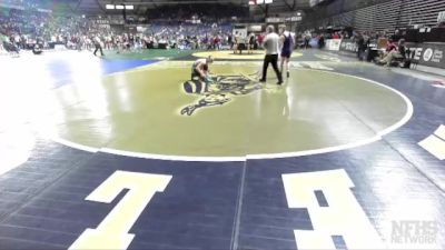 3A 144 lbs Cons. Round 4 - Tyson Ramsey, Ridgeline vs Parker Scheschy, Auburn Riverside