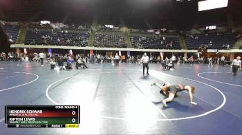 102 lbs Cons. Round 4 - Hendrix Schwab, Immortal Athletics WC vs Kipton Lewis, Waverly Area Wrestling Club