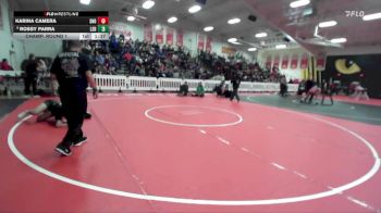 155 lbs Champ. Round 1 - Rossy Parra, Lincoln (San Diego) vs Karina Camera, San Dimas