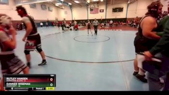 106 lbs Round 2 (10 Team) - Danner Wiseman, Moorcroft vs Rutley Hansen, Burns/Pine Bluffs