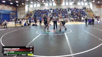 190 lbs Cons. Round 4 - Morgan Johnston, Hernando Wrestling Club vs Bryan Garri, Attack