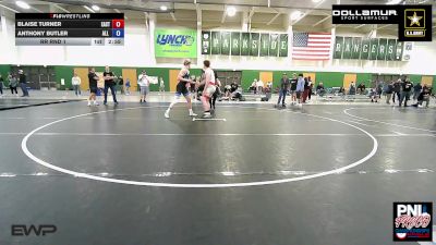 190 kg Rr Rnd 1 - Blaise Turner, East Idaho Elite Wrestling Club vs Anthony Butler, All In Wrestling Academy