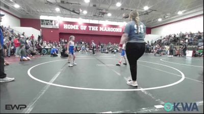 62 lbs Rr Rnd 3 - Genesis Delaney, Wolfpak Wrestling vs Emersyn Edge, Piedmont