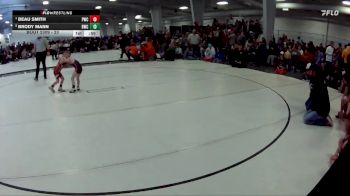 23 lbs Quarterfinal - Beau Smith, Pioneer Wrestling Club vs Brody Mann, Beatrice Wrestling Club