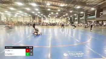 138 lbs Rr Rnd 1 - Travis Lilly, Nighthawks vs Gavin Carlton, MF Purge 2