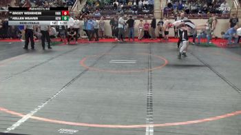 105_B lbs Semifinal - Brody Wehrheim, Parkland vs Kellen Weaver, Reynolds