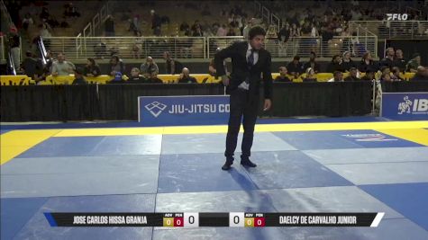 Daelcy De Carvalho Junior vs Jose Carlos Hissa Granja 2025 Pan Jiu Jitsu IBJJF Championship