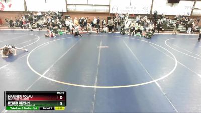 64 lbs 5th Place Match - Mariner Folau, Team Pride Academy vs Ryder Devlin, Shootbox Wrestling Club