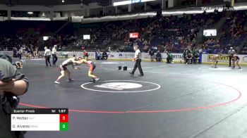 106 lbs Quarterfinal - Peyton Motter, South Kitsap vs Oscar Alvarez, Granger