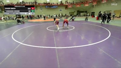 141 lbs Champ. Round 2 - Chase Smith, Augsburg vs Dresden Grimm, Coe