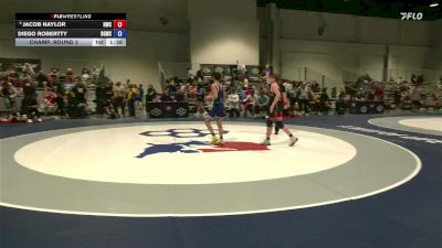 U15 GR - 48 lbs Champ. Round 3 - Jacob Naylor, HeadHunters Wrestling Club vs Diego Robertty, Big Game Wrestling Club