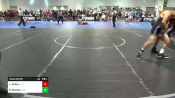 130 lbs Consi Of 8 #1 - Jordyn Willie, Colorado Outlaws vs Richard Murillo, Canyon Springs