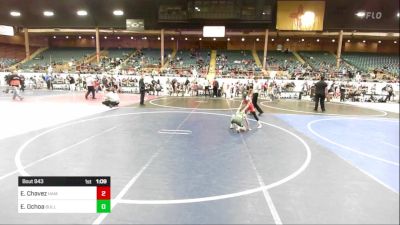 57 lbs Quarterfinal - Elijah Chavez, Hammer House Mafia vs Ezrah Ochoa, Bulldogs Jr Wrestling