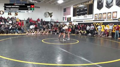 144 lbs Cons. Semi - Will Griswold, Center Point-Urbana vs Kaden Mitchell, Waukon