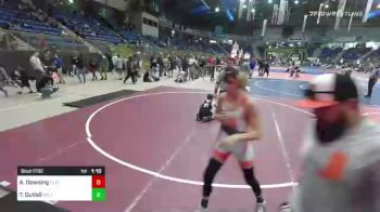109 lbs Round Of 16 - Aiden Downing, Flathead Valley WC vs Tripp DuVall, Holly School