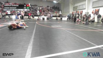 61 lbs Consolation - Christian Schwahn, Chandler Takedown Club vs Legend Bigheart, Sperry Wrestling Club
