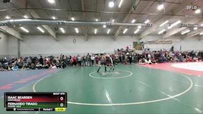 285 lbs Cons. Round 2 - Fernando Tirado, Prairie View vs Isaac Bearden, Northridge