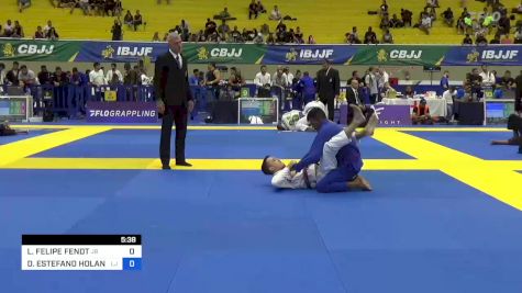 LUÍS FELIPE FENDT vs DIEGO ESTEFANO HOLANDA DA SILVA 2023 Brasileiro Jiu-Jitsu IBJJF