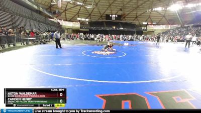 67 lbs Cons. Semi - Camden Henry, Enumclaw Yellow Jackets Wrestling Club vs Axton Waldemar, Blaine Barracudas Wrestling Club