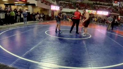 275 lbs 3rd Place Match - Jason Ivie, Etna Wyoming vs Nathan Willoughby, Montana Disciples