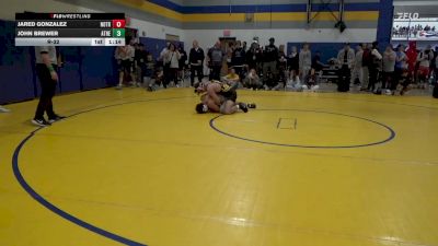 152 lbs R-32 - Jared Gonzalez, Notre Dame GP vs John Brewer, Athens Christian-GA