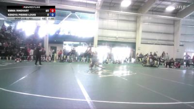 131 lbs Champ. Round 2 - Kendya Pierre-Louis, Indiana Tech vs Emma Rinehart, Otterbein