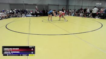 170 lbs Quarterfinals (8 Team) - Addeline Graser, Nebraska vs Abigail Andersen, Georgia Red