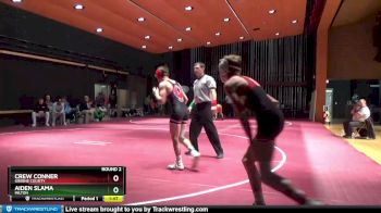 120 lbs Round 2 - Aiden Slama, Milton vs Crew Conner, Greene County