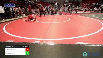 110 lbs Round Of 16 - Evelyn Tillison, Fort Gibson Youth Wrestling vs Eli Johns, Broken Arrow Wrestling Club