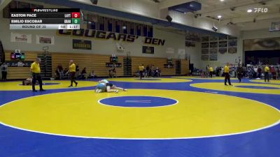 123 lbs Round Of 32 - Easton Pace, Layton (UT) vs Emilio Escobar, Granite Hills-El Cajon