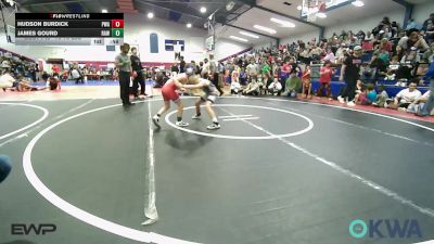 70-75 lbs Consolation - Hudson Burdick, Perry Wrestling Academy vs James Gourd, Raw Wrestling Club