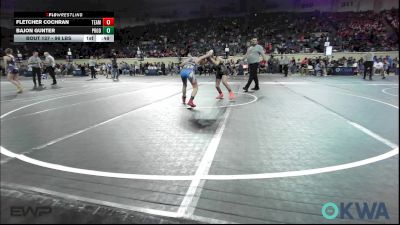 100 lbs Consi Of 4 - Emerson Luxton, Bartlesville Wrestling Club vs Jacen Calhoun, Lions Wrestling Academy