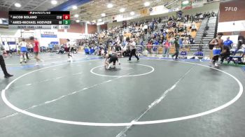 144 lbs Semifinal - Ames-Michael Hoevker, Granite Hills vs Jacob Solano, Etiwanda