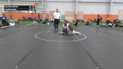 80-84 lbs Cons. Round 3 - Jaxson Hahn, NEIGHBORHOOD vs Colton Casper, Elevate